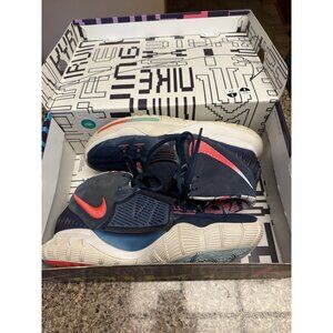 Nike Kyrie 6 Men’s 9 Women’s 10.5 Midnight Navy/Laser Crimson
